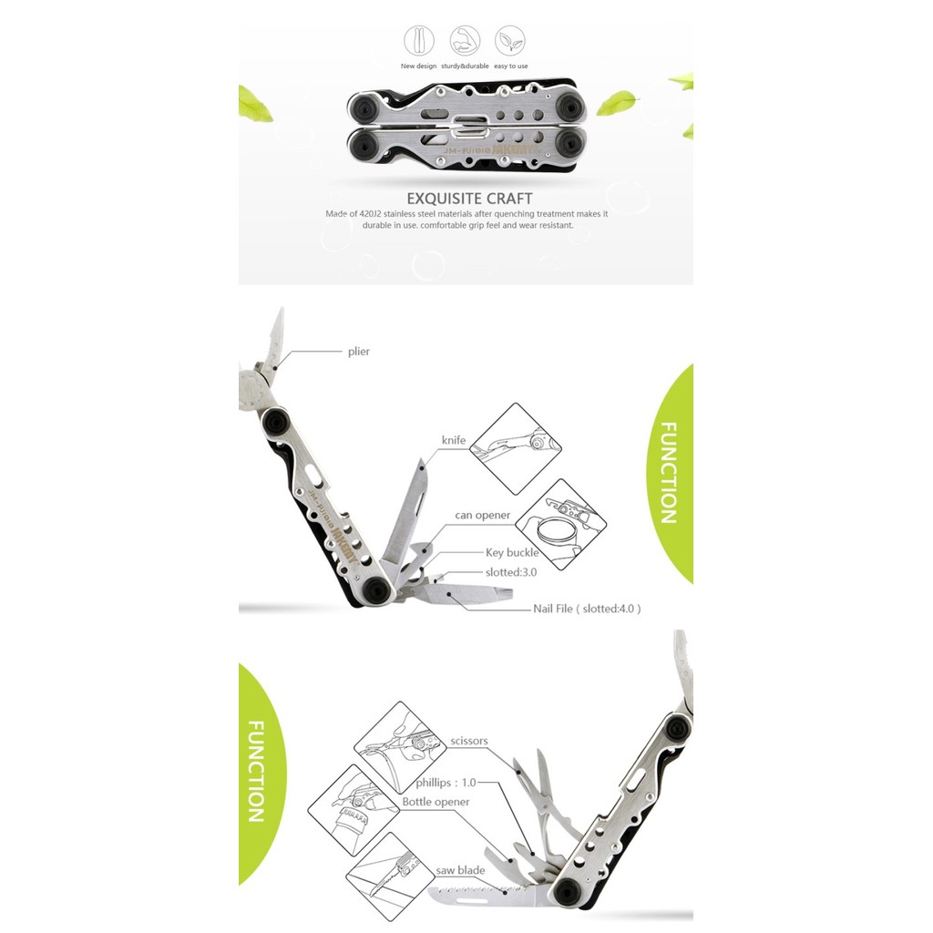 Tang EDC JAKEMY JM-PJ1010  / Multifungsi