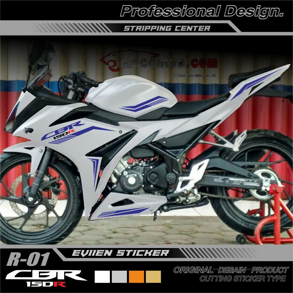 Striping CBR 150R Facelift Striping Variasi Cutting Sticker  STRIPING HONDA CBR K45G/K45N