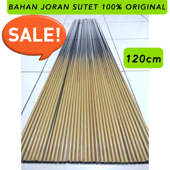 BAHAN JORAN SUTET 7.11 SUDAH D BUBUT 120CM PERMATA_FISHING