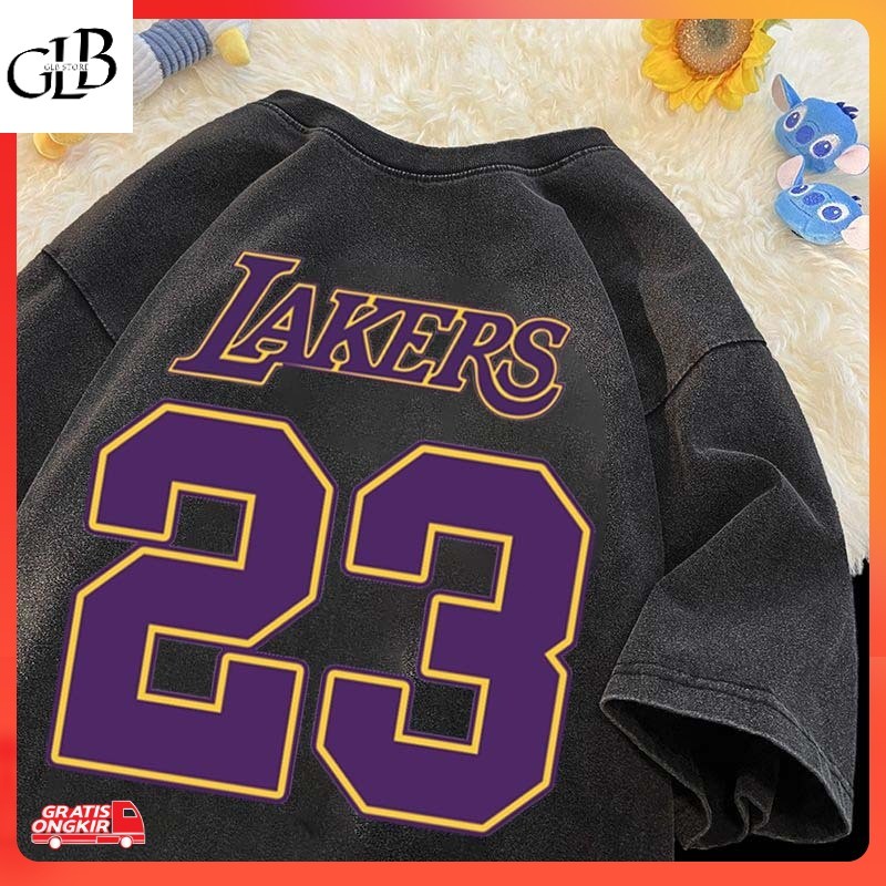 KAOS TERBARU / Nomor longgar trendi 23 Kaos Pria Premium Tebal |Kaos Oversize Pria|Kaos Import baju 