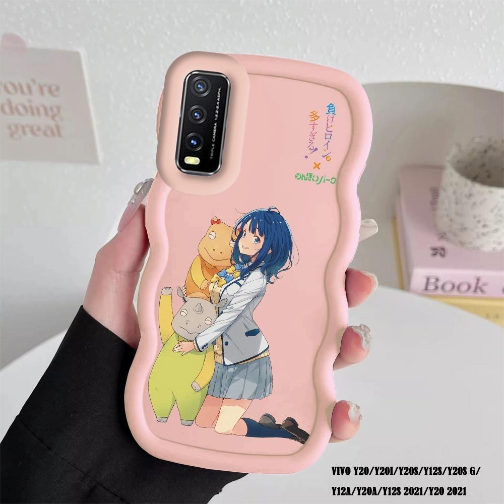 Case Hp Vivo Y20 Y20S Y20t Y20i Y20a Y20g Y12a Y12S 2021 New Macaron Candy Color Silicone Casing Cut