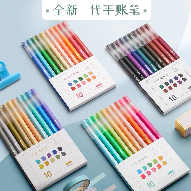

SURABAYA Winzige Pulpen Gel Warna / Color Gel Pen / Pulpen / Pena / pulpen aesthetic warna warni / Colorful pulpen School Stationary /warna cute morandi pens1 Set 10 Warna /Jurnal Marker Pen Alat Tulis Sekolah barang aesthetic