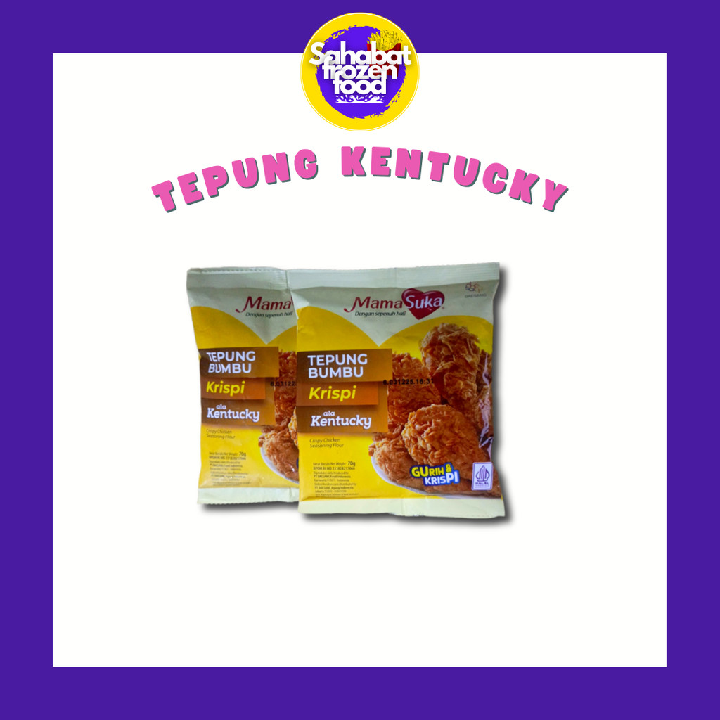 

Tepung Krispi Kentucky Mamasuka 70 gram
