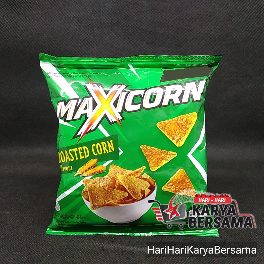 

MAKANAN RINGAN SNACK MAXICORN ROASTED CORN FLAVOUR 20GR