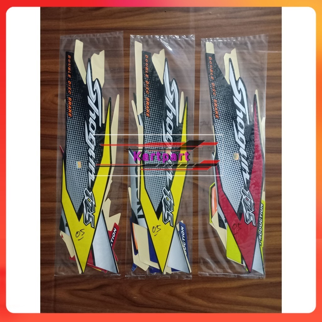 Striping sticker Suzuki Shogun SP 2005 2006