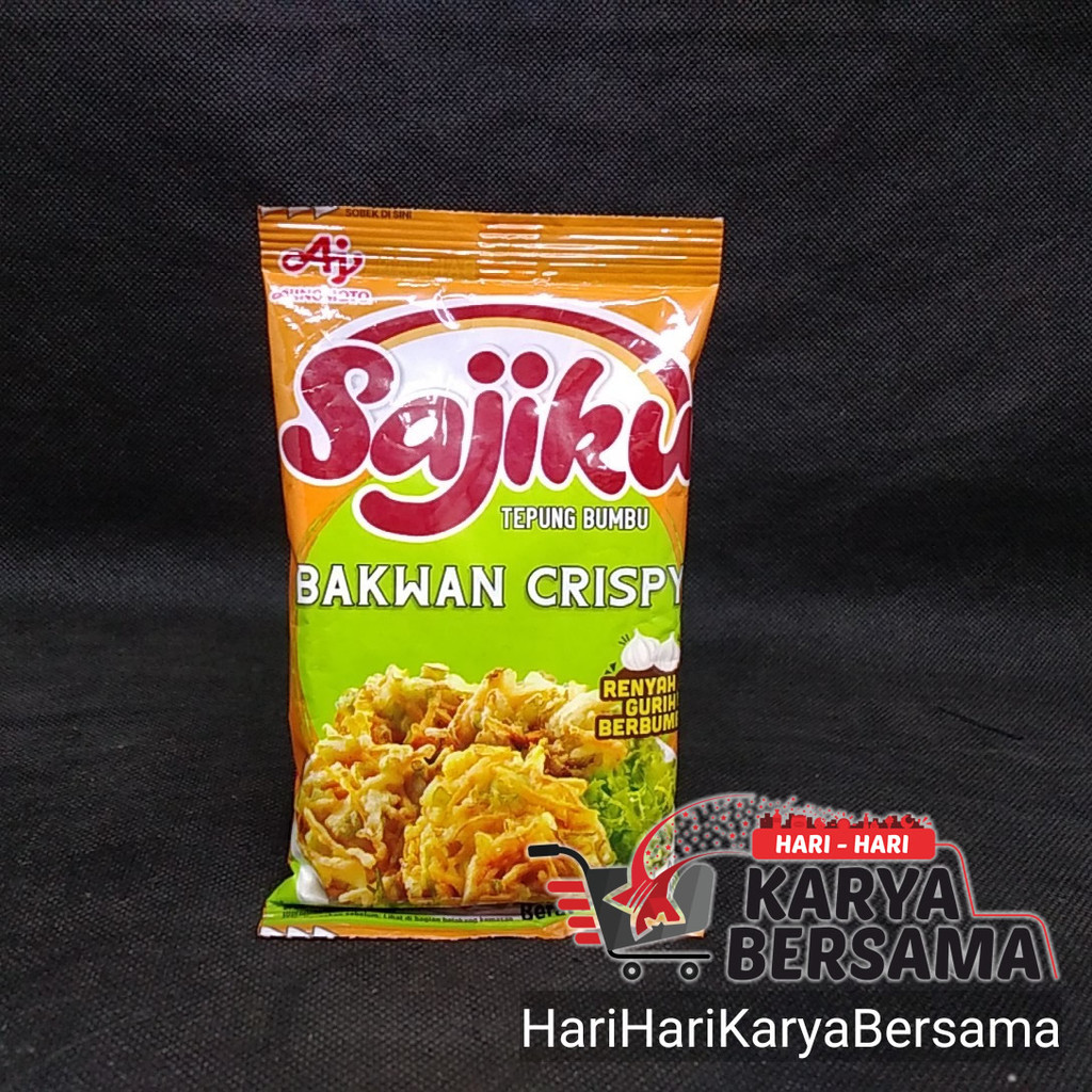 

SAJIKU TEPUNG BUMBU BAKWAN CRISPY 90GR