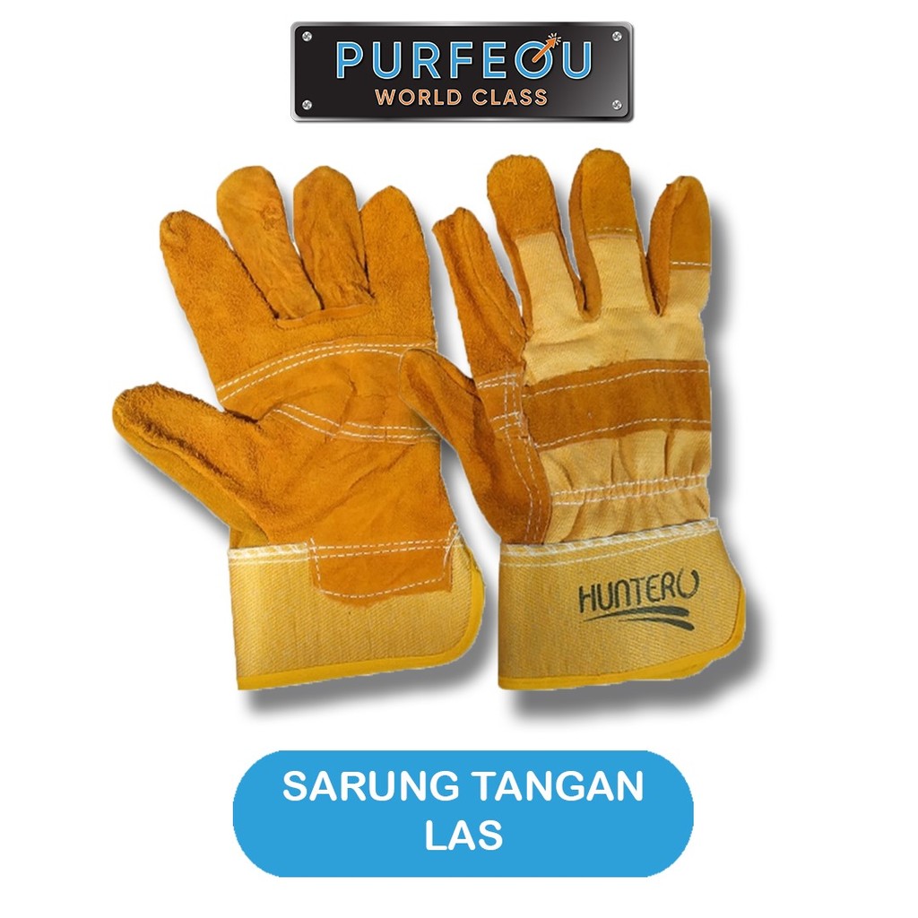Sarung Tangan Kulit Las Safety Welding Gloves