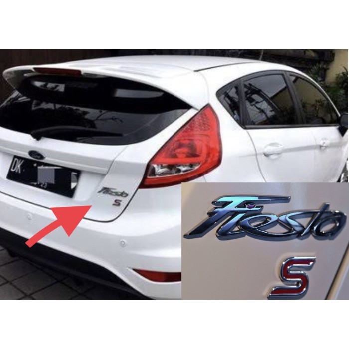JUAL Logo tulisan Fiesta S Ford Fiesta BEST SELLER