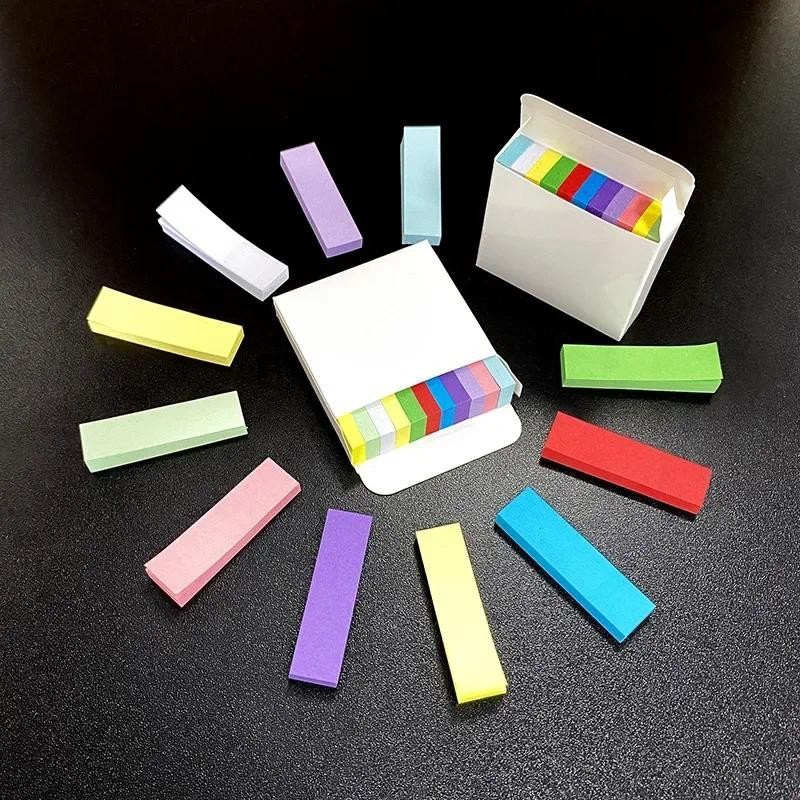 

550 sheets Mini Notepad Index Sticky Notes Stationery Supplies Note Stationery Office Accessories Notebooks Scratch Paper Postit