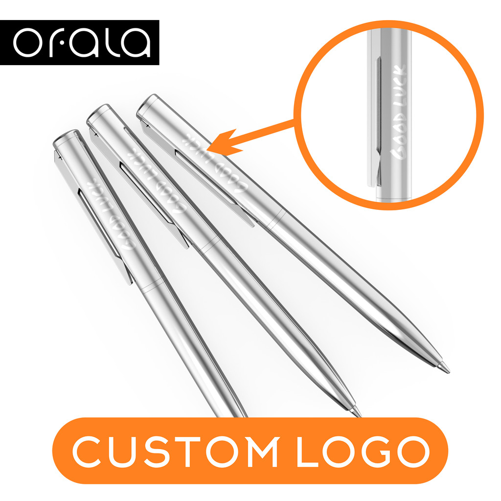 

Custom Logo Mini Metal Ballpoint Pen Personalized Items 2024 Metal Stationery Supplies School Office Writing Teacher Cheap Stuff