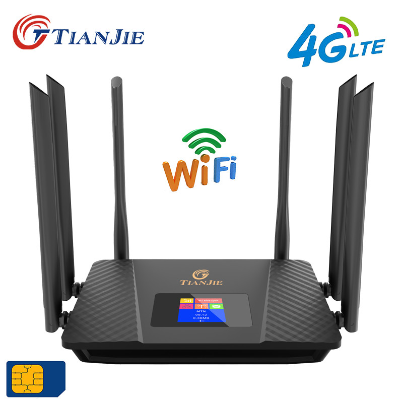 New 4G LTE Cat 4 WiFi router, MTK chipset, LTE modem router, SIM card 4G cellular router, dual-band 