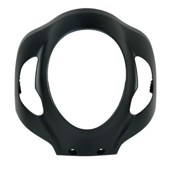 64301-K2F-N00YA Cover Tameng Depan Hitam Doff Honda Scoopy K2F