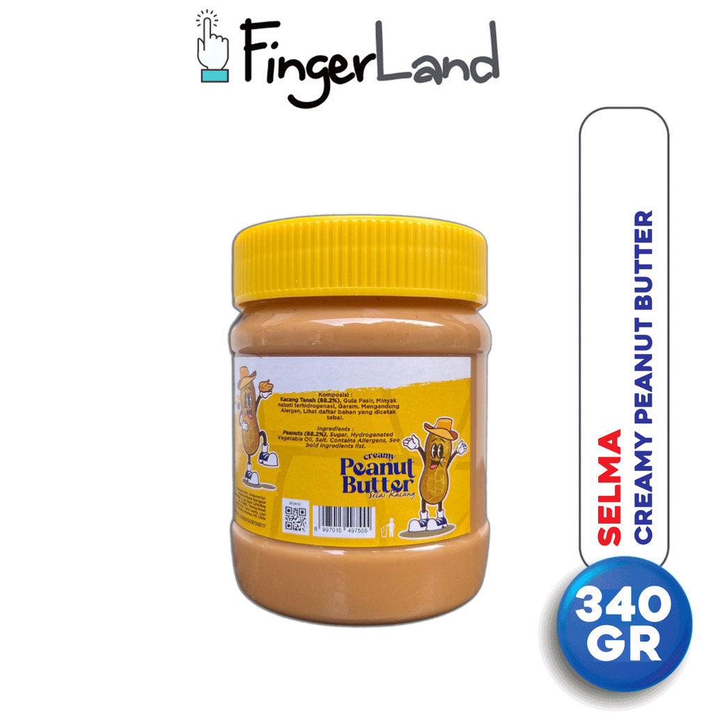 

QH Selma Peanut Butter Creamy 340 Gr Selai Kacang