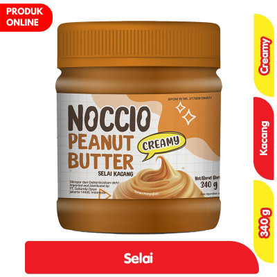 

New Item NOCCIO PEANUT BUTTER CREAMY 340G