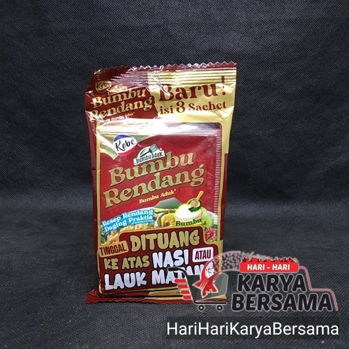 

NEW ITEM KOBE BUMBU RENDANG PACK ISI 3S BAHAN MASAK