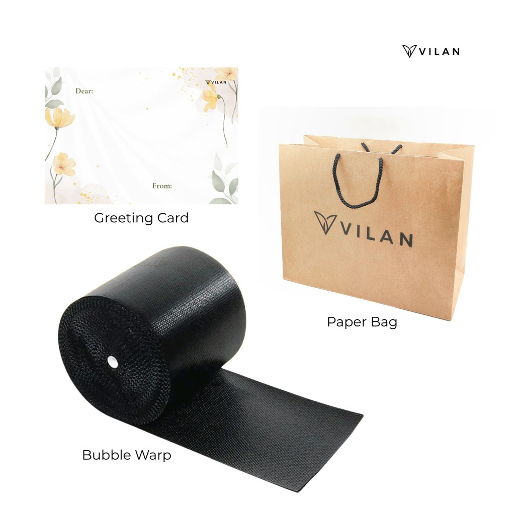 

VILAN - BUNDLING BUBBLE PAPERBAG DAN GREATING CARD