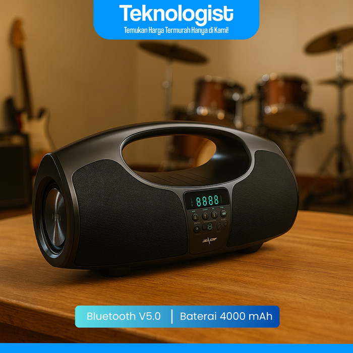 ZEALOT P1 Speaker Bluetooth Portabel Dengan Microphone Karaoke