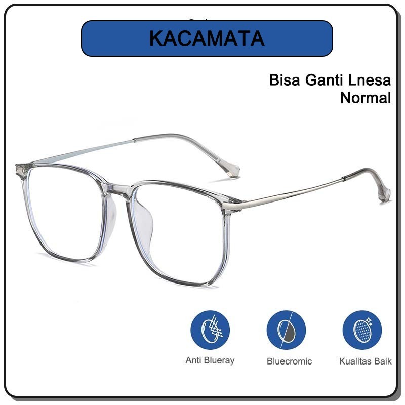 Viendo Kacamata Photocromic Anti Radiasi Blueray Wanita Pria Cowok Bluecromic Potocromic Fotocromic 