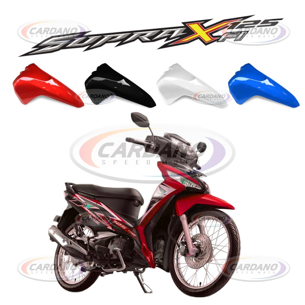 COVER LUMPUR Spakbor Selebor Slebor Sepakbor depan honda Supra X 125 FI Bahan ABS tebal mirip ori mi