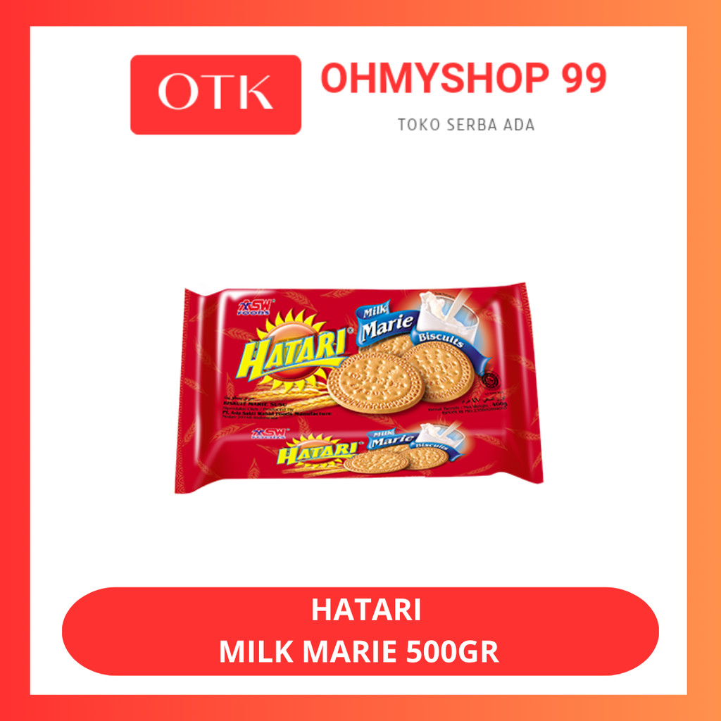 

HATARI Milk Marie Biscuit 500gr