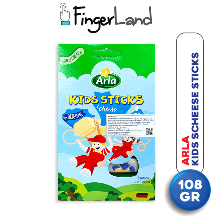 

ARLA Kids Stick 18 gram Keju Stik Anak-Anak 6 PCS