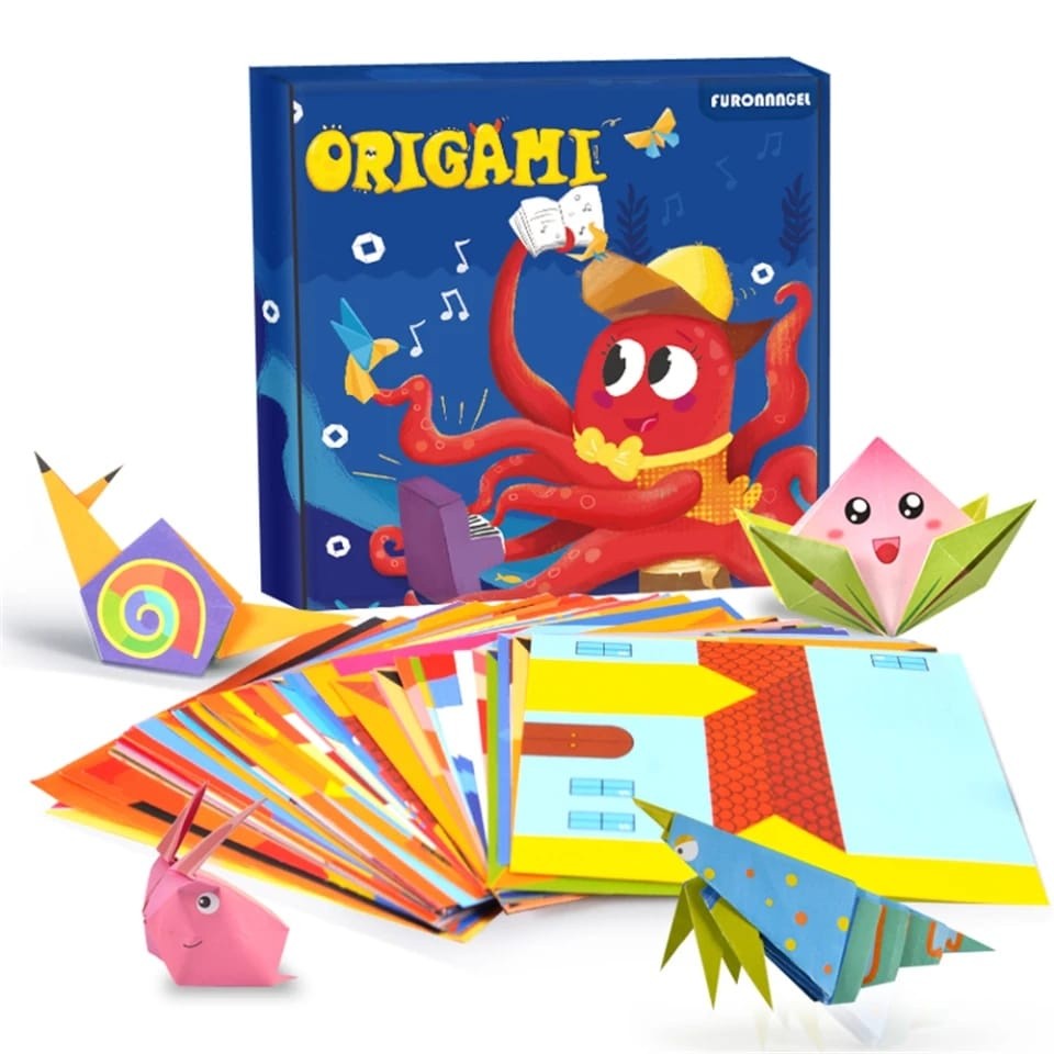 

MEMELASHOP KLF - ORIGAMI 3D O005 / Kertas Seni Melipat Warna 3 dimensi / Mainan Edukasi Anak / kertas origami / kertas prakarya