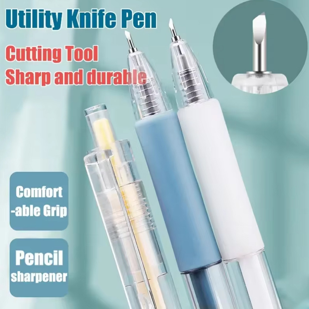 

Professional Art Pen Utility Knife Paper Cutter Stickers Scrapbooking Cutting Tool Express Box Knife School Supplies Stationery