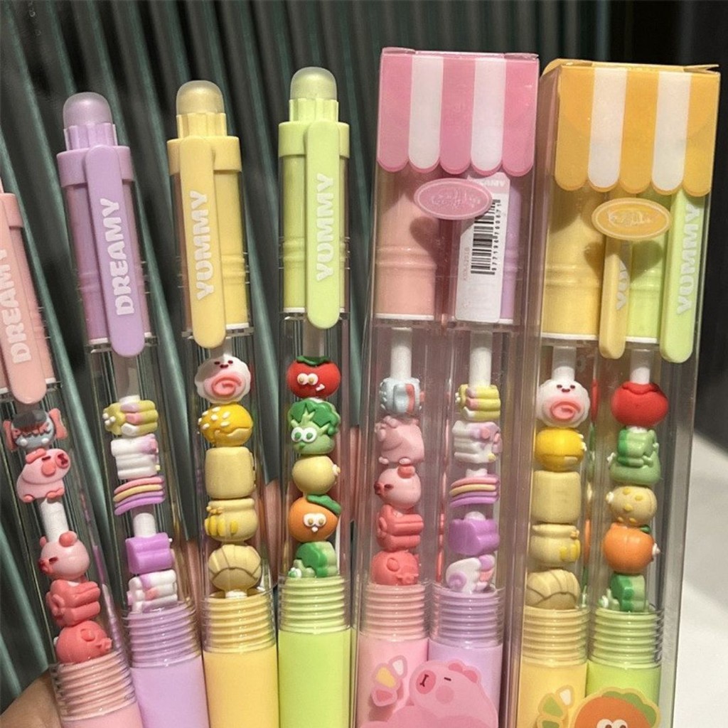 

[doodledreams] Pulpen Lucu Isi 2 PCS / Cute Pen / Bolpen Tinta Lucu / Alat Tulis Sekolah