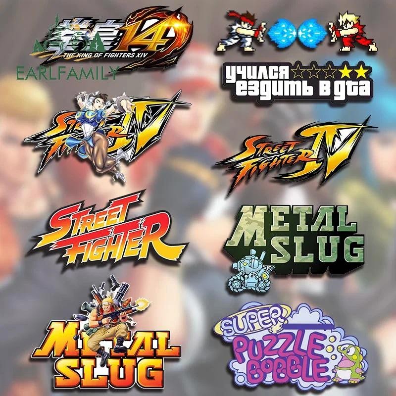 

EARLFAMILY 13cm x 5.7cm For Arcade Game Car Stickers Trunk Graffiti Car Accessoires Decal Windshield Campervan Laptop RV Sticker