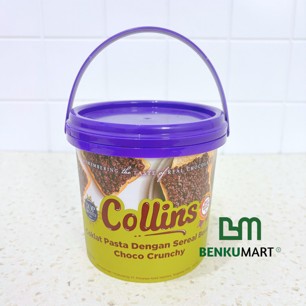 

RB Collins Choco Crunchy 1 Kg Coklat Chruncy Selai Coklat Pasta Chocolate Selai Roti HALAL