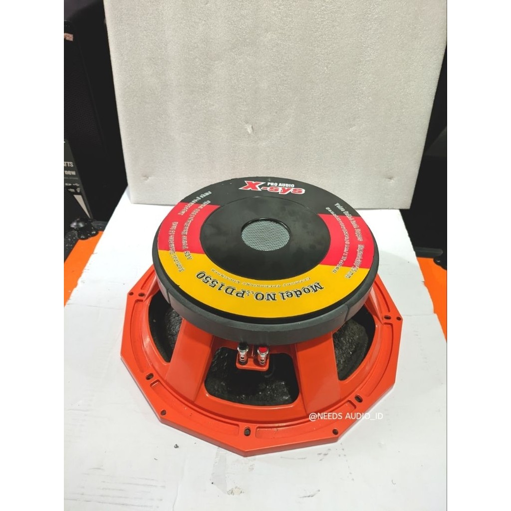speaker 15 inch XSYS pro audio PD 1550