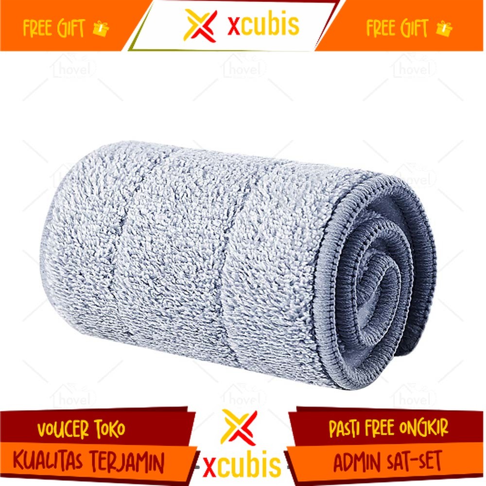 Kain Pel Flat Microfiber Refil Flat Mop