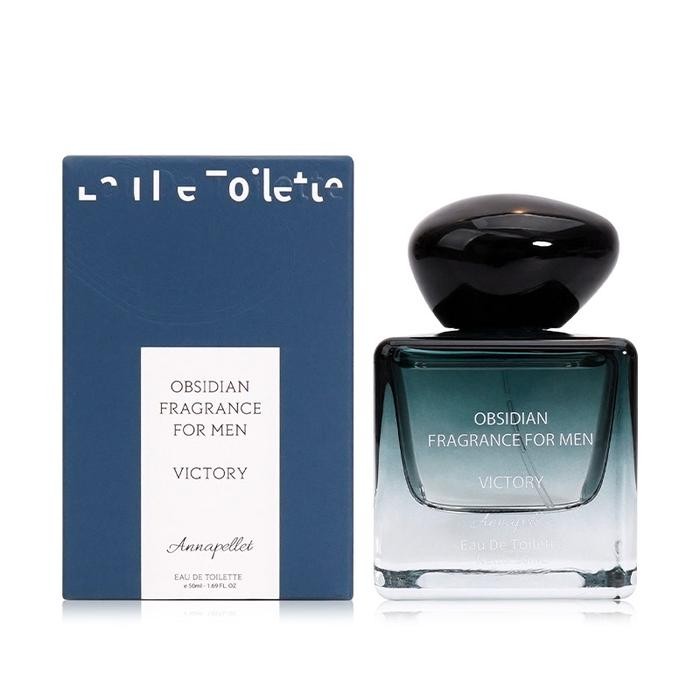 NEW OHSOME-Annapellet·Obsidian Fragrance for Men 50ml- Parfum Pria EDT/ Aromatic  Men Parfume - Vict