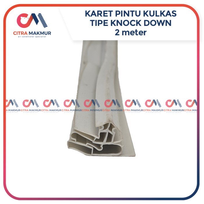 (FS) Gasket Karet Pintu Kulkas 1 pintu Tusuk merk SHARP Polytron 2 pintu