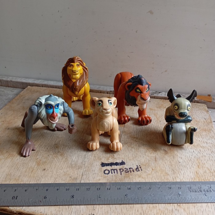 MAINAN 5 pcs figure disney the Lion King vintage