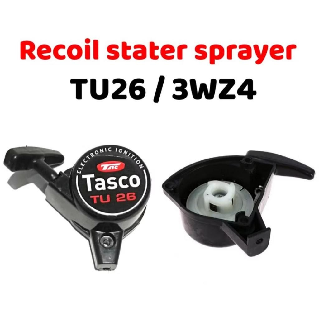 

TASCO TU26 recoil starter assy tarikan kap engkol mesin sprayer pompa hama TNK 777 767 3HOLE TANDUK amplas