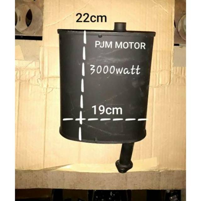 

Silencer knalpot mesin genset 2500w 4000w amplas