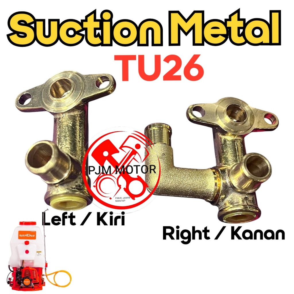 

Tu26 Suction metal elbo kuningan Mesin sprayer gendong pompa hama Tnk 777 767 amplas