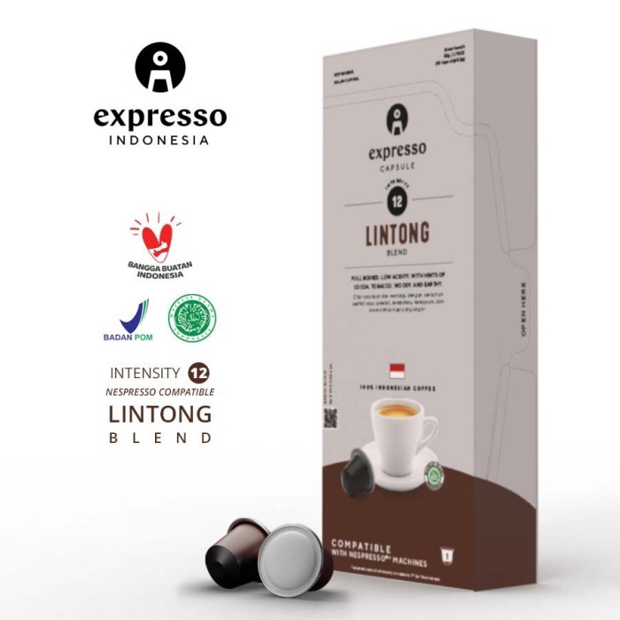 

Expresso Coffee Capsule - Nespresso Compatible Coffee Capsule - Lintong Blend