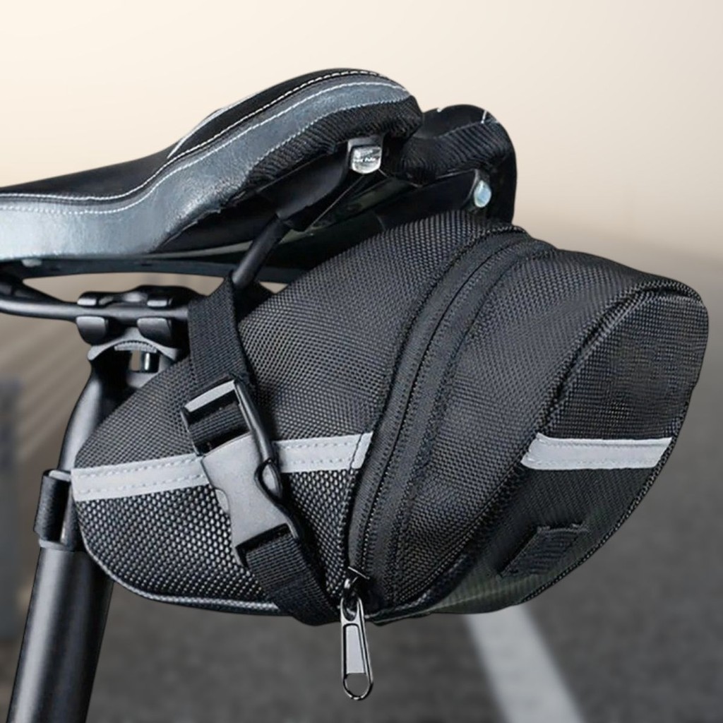 Promo [Cod] Tas Sepeda Waterproof Storage Saddle Bag Seat Tail Bag Anti Air Tas Jok Belakang Sepeda