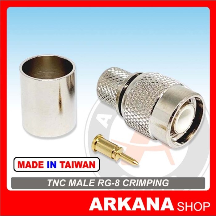 Conektor Konektor TNC Male Crimping LMR400 CNT400 Rg8