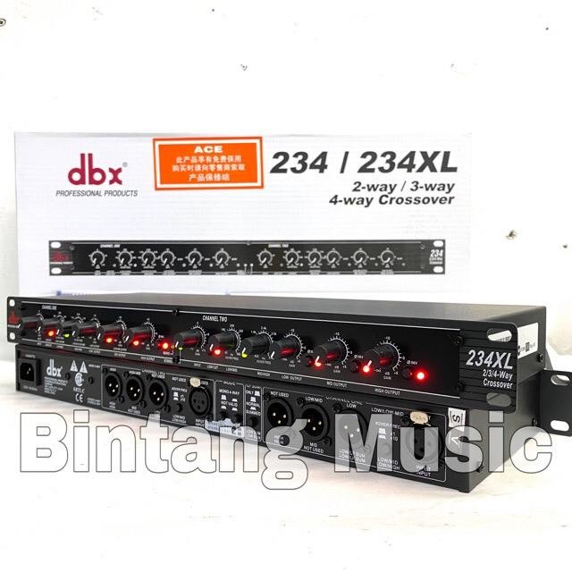 Crossover Dbx 234Xl 4-Way Subwoofer Output