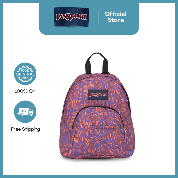 JanSport Tas Ransel / Mini Backpack / Half Pint Moire Ripples