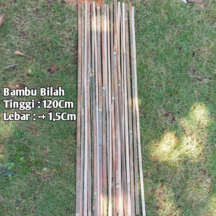 Bambu Bilah/Bilah Bambu Ajir Tanaman/Turus Tanaman/Turus Penyangga