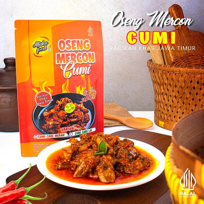 

Oseng Mercon Cumi (150gr)