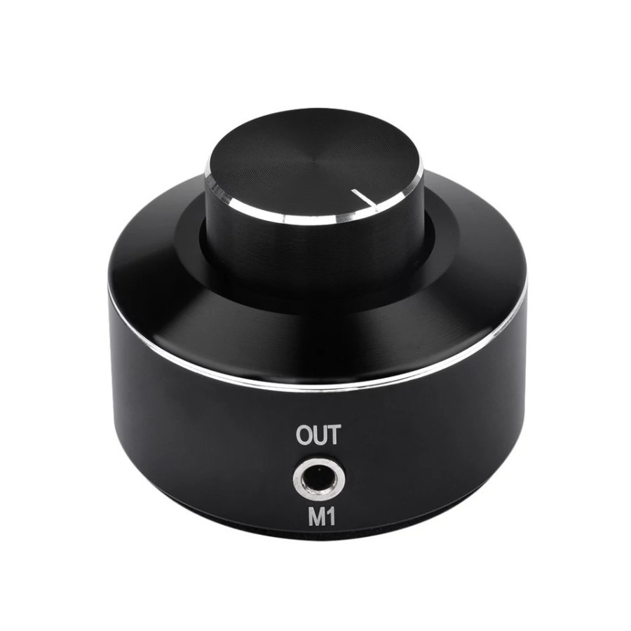 FX AUDIO M1 Professional Volume Control 3.5mm In 3.5mm Out BLACK