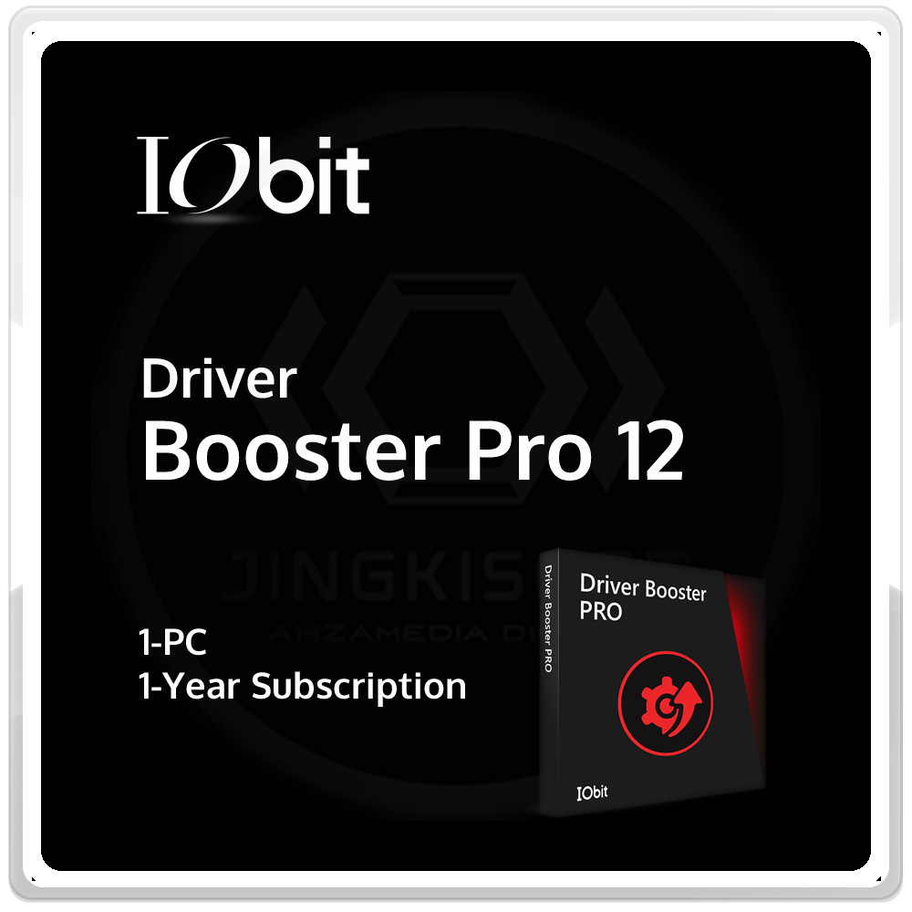 IObit Driver Booster Pro 12 [1-PC, 1-Year Subscription]