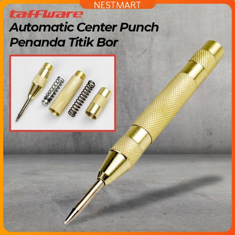 

Taffware Automatic Center Punch Penanda Titik Bor