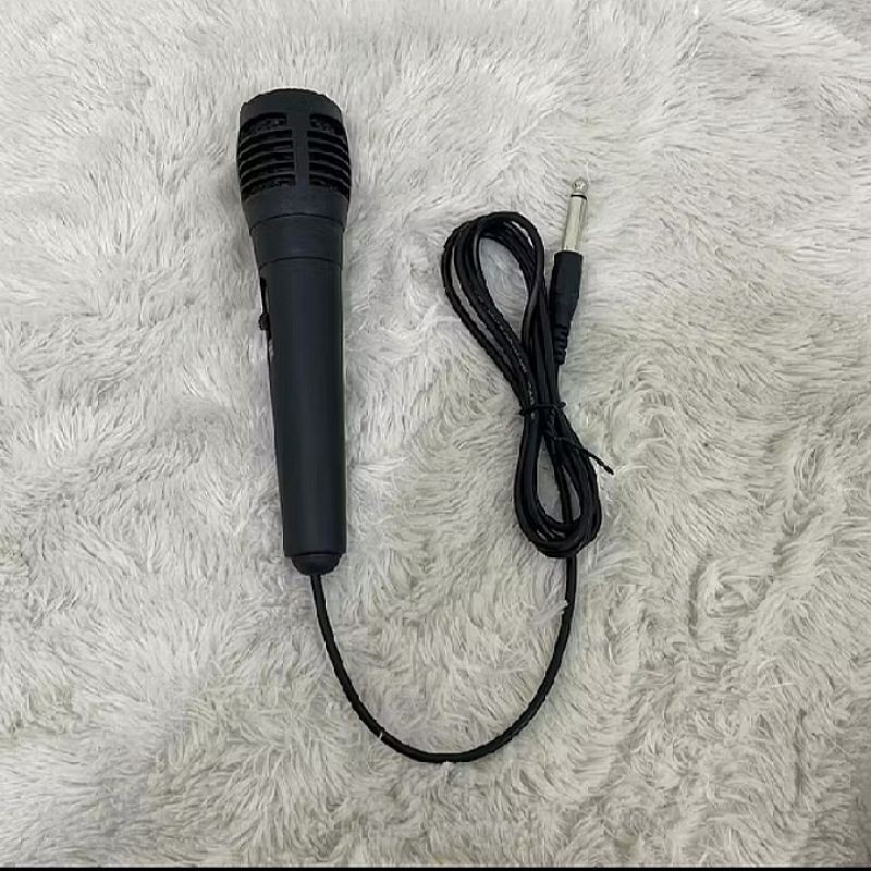MIC KARAOKE MIC KABEL NON PACK JACK KECIL