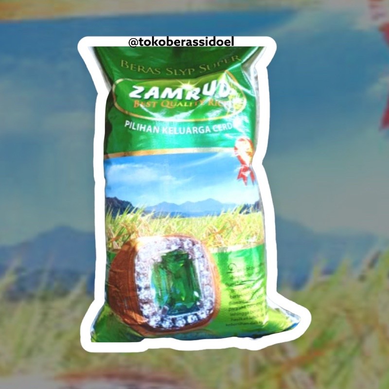

Beras Zambrud, Zamrud 20Kg Super Premium